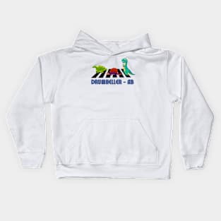 Drumheller Alberta - Dinosaur National Park Kids Hoodie